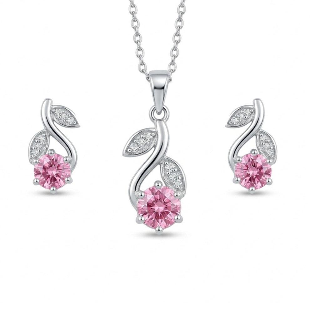 silver leaf earrings
