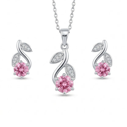 silver leaf earrings