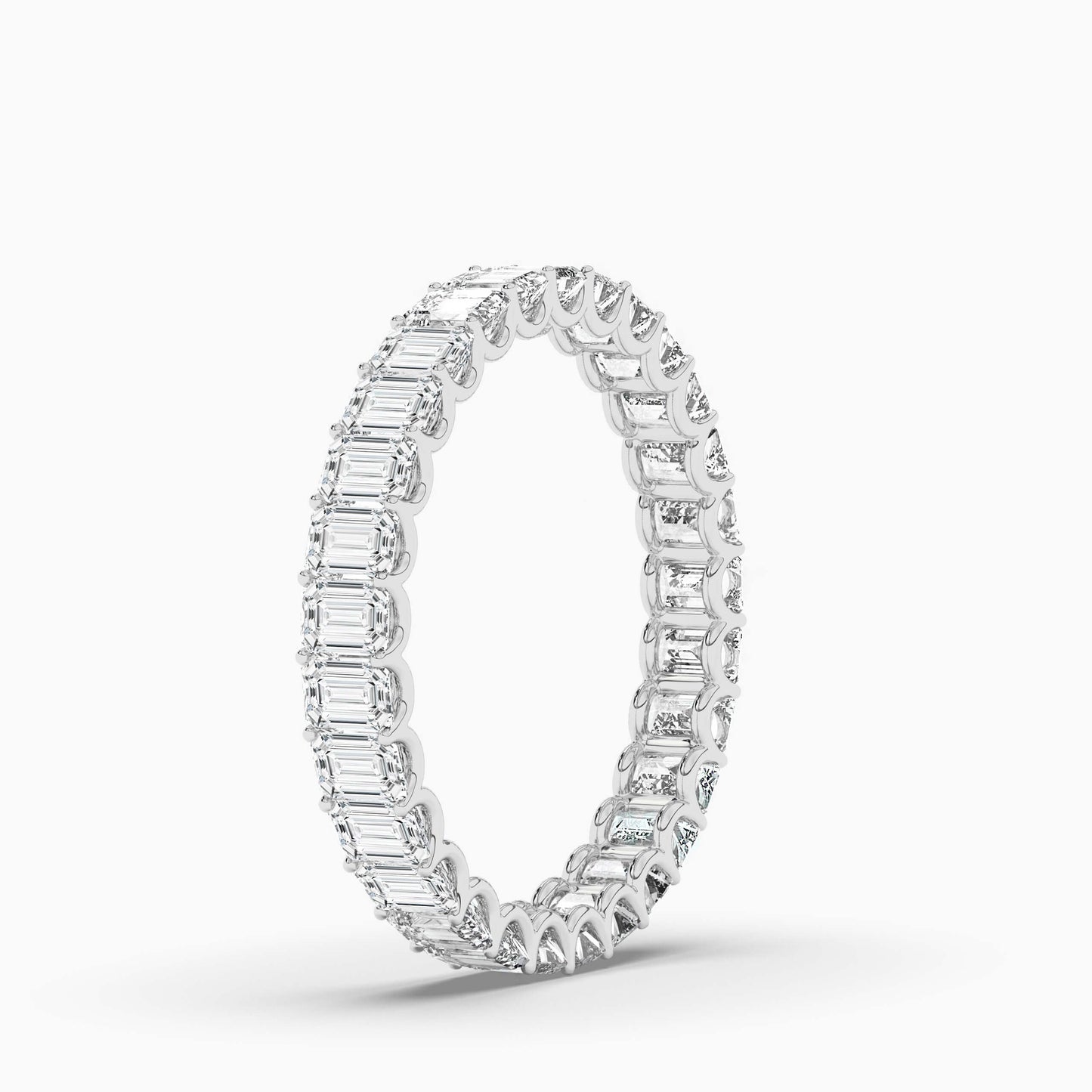 silver diamond wedding bands​