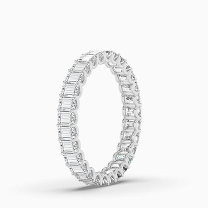 silver diamond wedding bands​