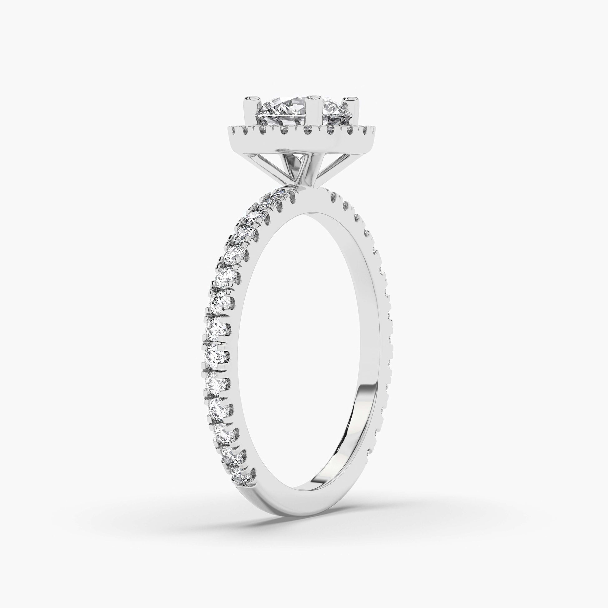 round diamond ring