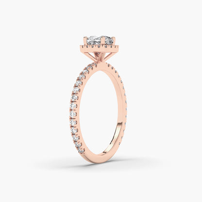 halo diamond ring