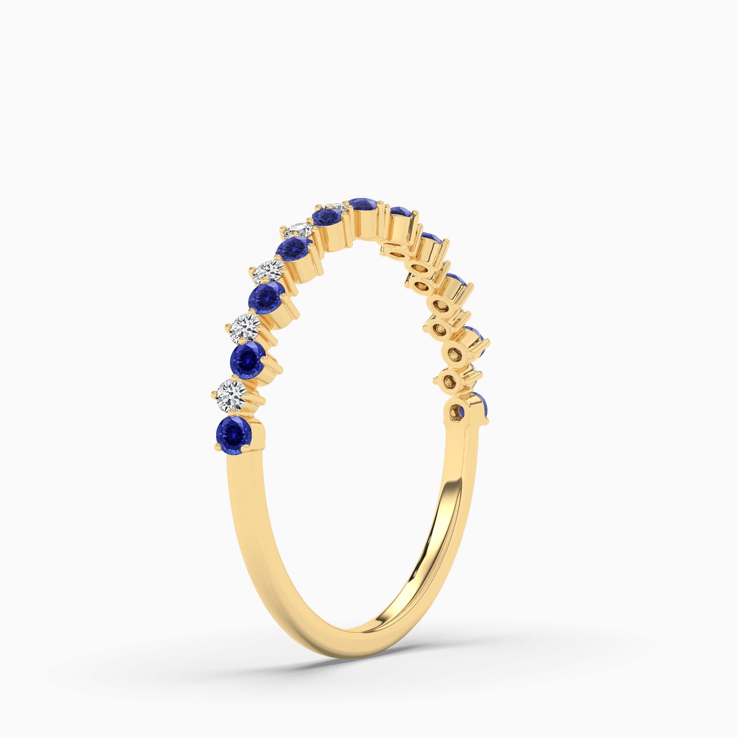 silver band ring womens