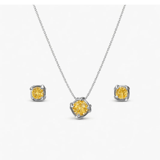 Caratiro Eternal Love Pendant Set