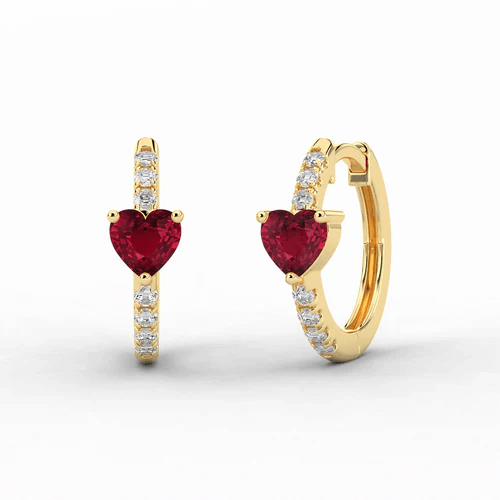 small hoop earrings