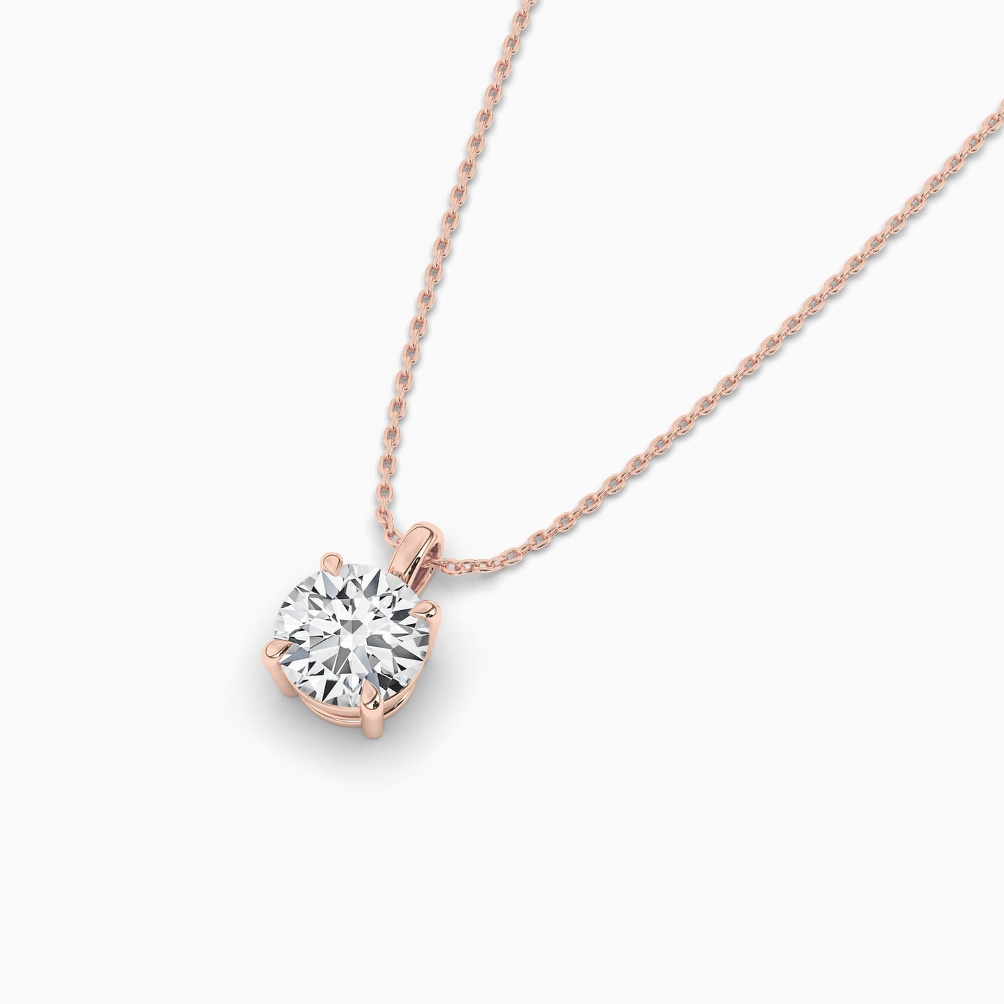 solitaire necklace