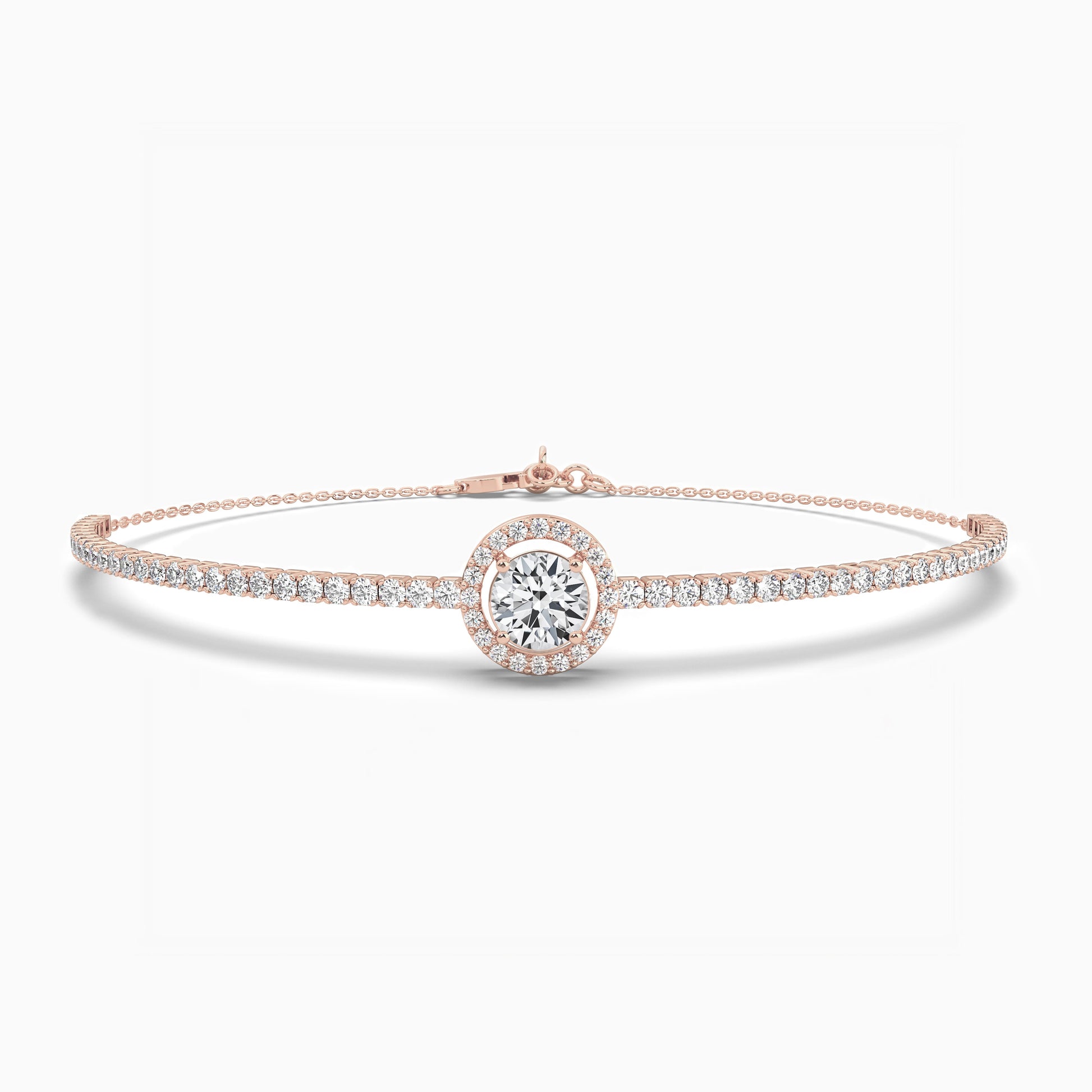 Silver Diamond Bracelet