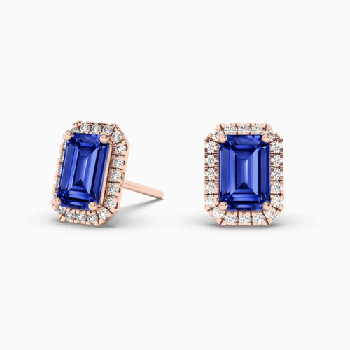 silver diamond earrings