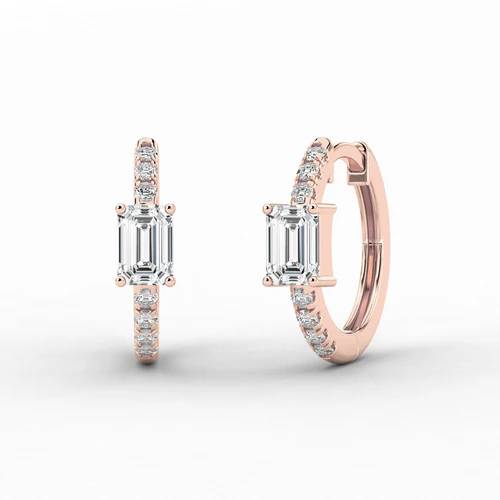 small silver hoop earrings