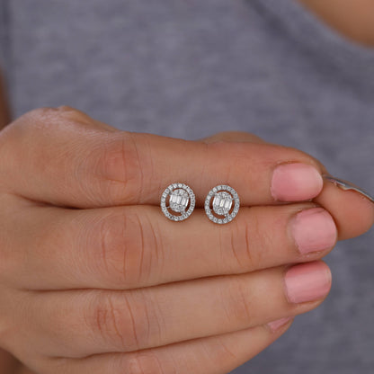 stylish daily wear gold earrings