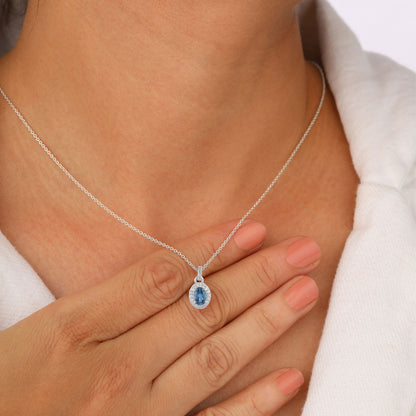 topaz necklace​