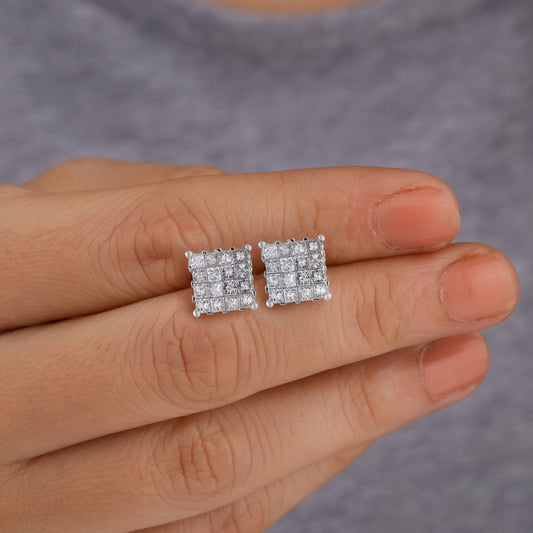 Diamond earrings