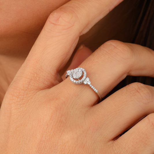 small diamond ring