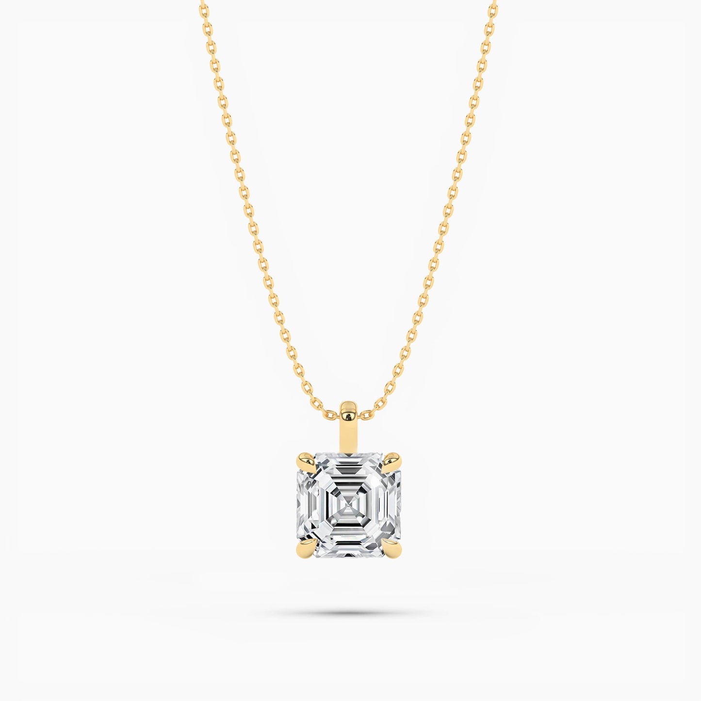 single diamond necklace