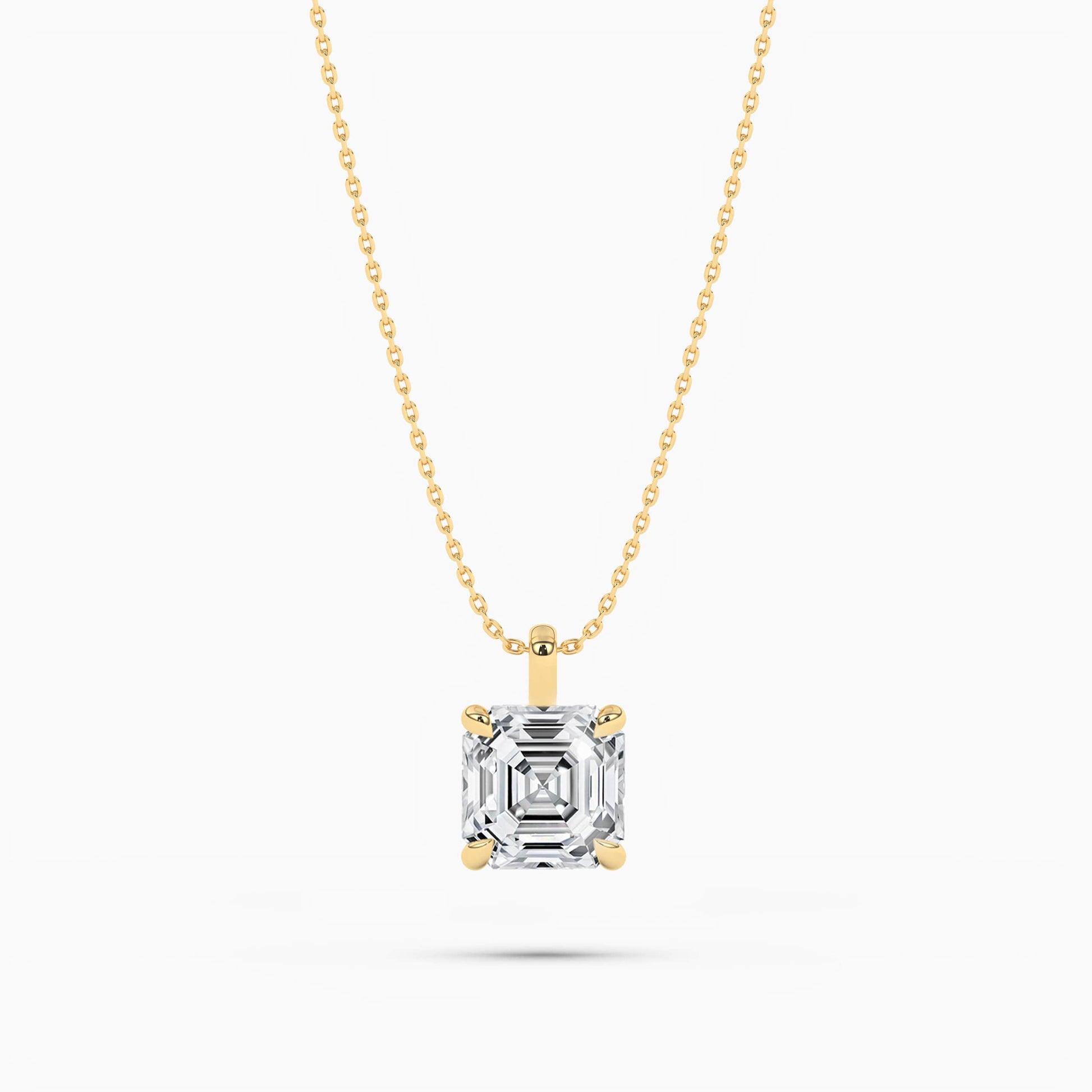 single diamond necklace