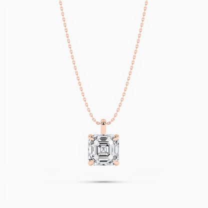 single diamond necklace