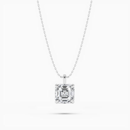 diamond solitaire pendant