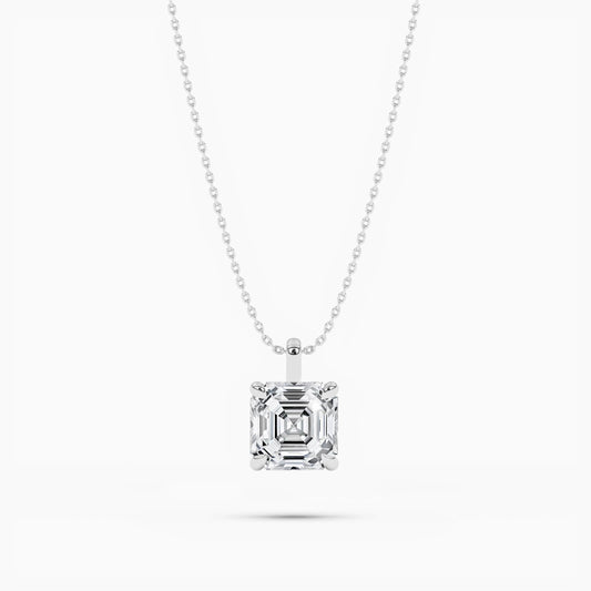 diamond solitaire pendant