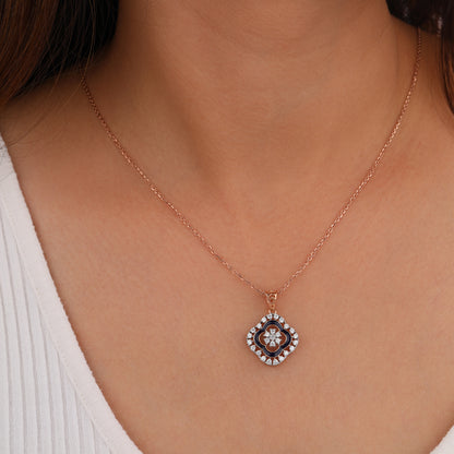 real silver necklace