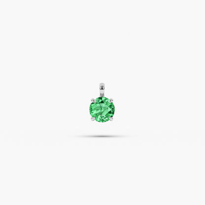 Sterling Silver Birthstone Necklace