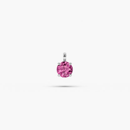 Sterling Silver Birthstone Necklace