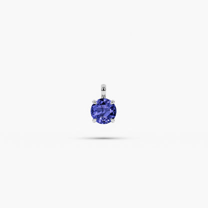 Sterling Silver Birthstone Necklace