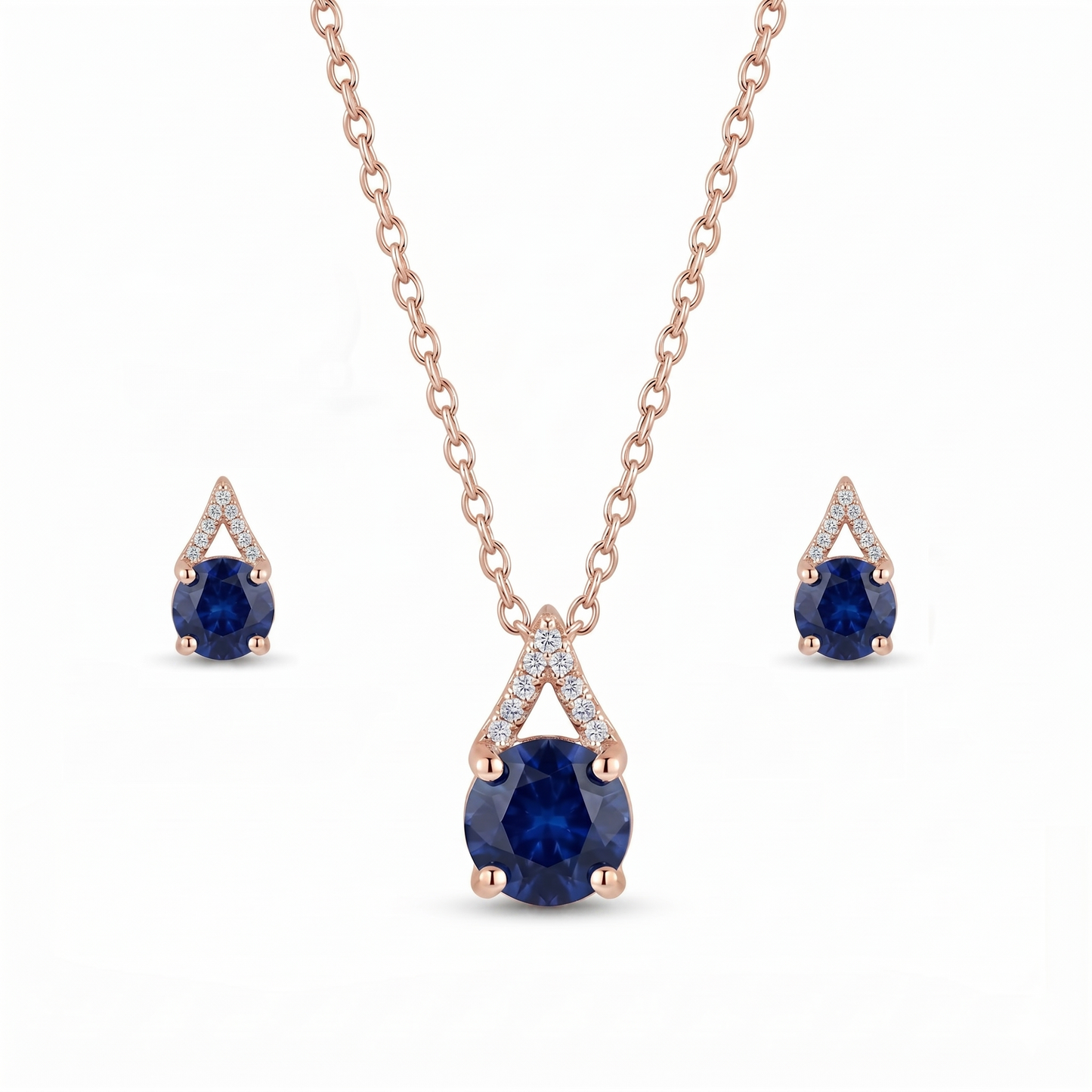 blue diamond pendant
