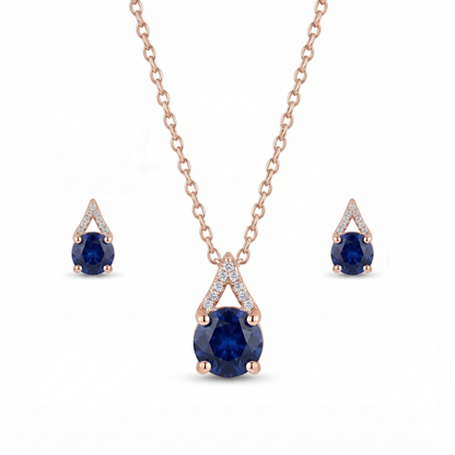 blue diamond pendant