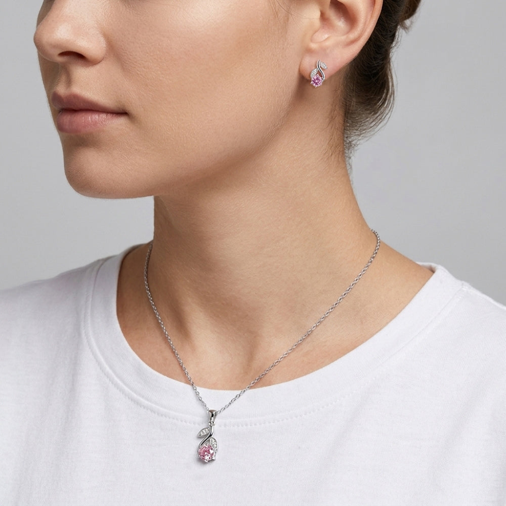silver leaf earrings