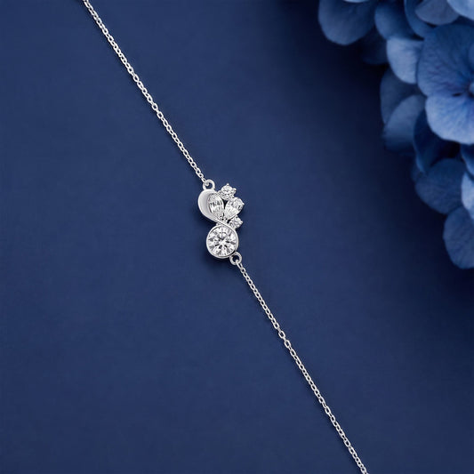Diamond Silver Bracelet