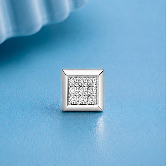 pure 925 Silver stud for men