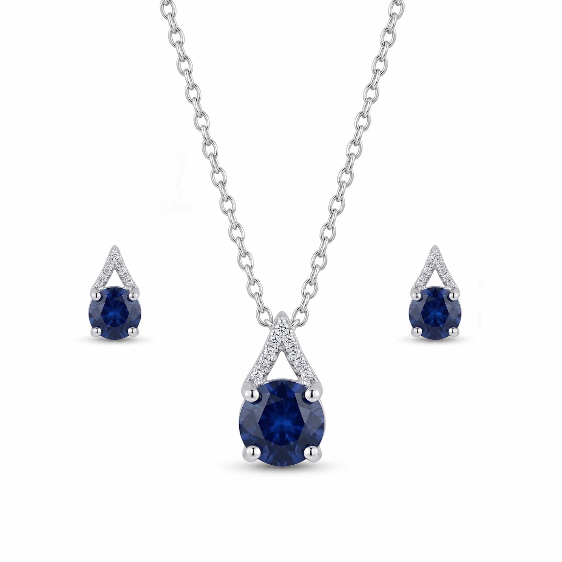 blue diamond pendant