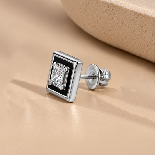men's stud earring