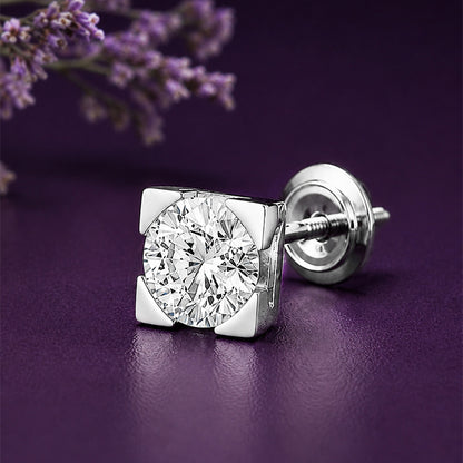 Silver Pristine Stud For Him