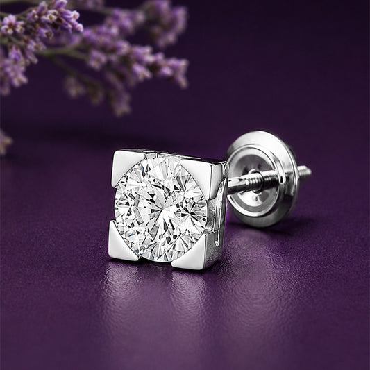 Silver Pristine Stud For Him