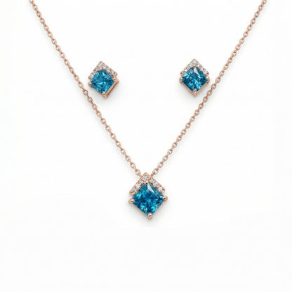 silver diamond necklace