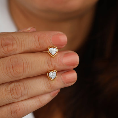 Diamond earrings