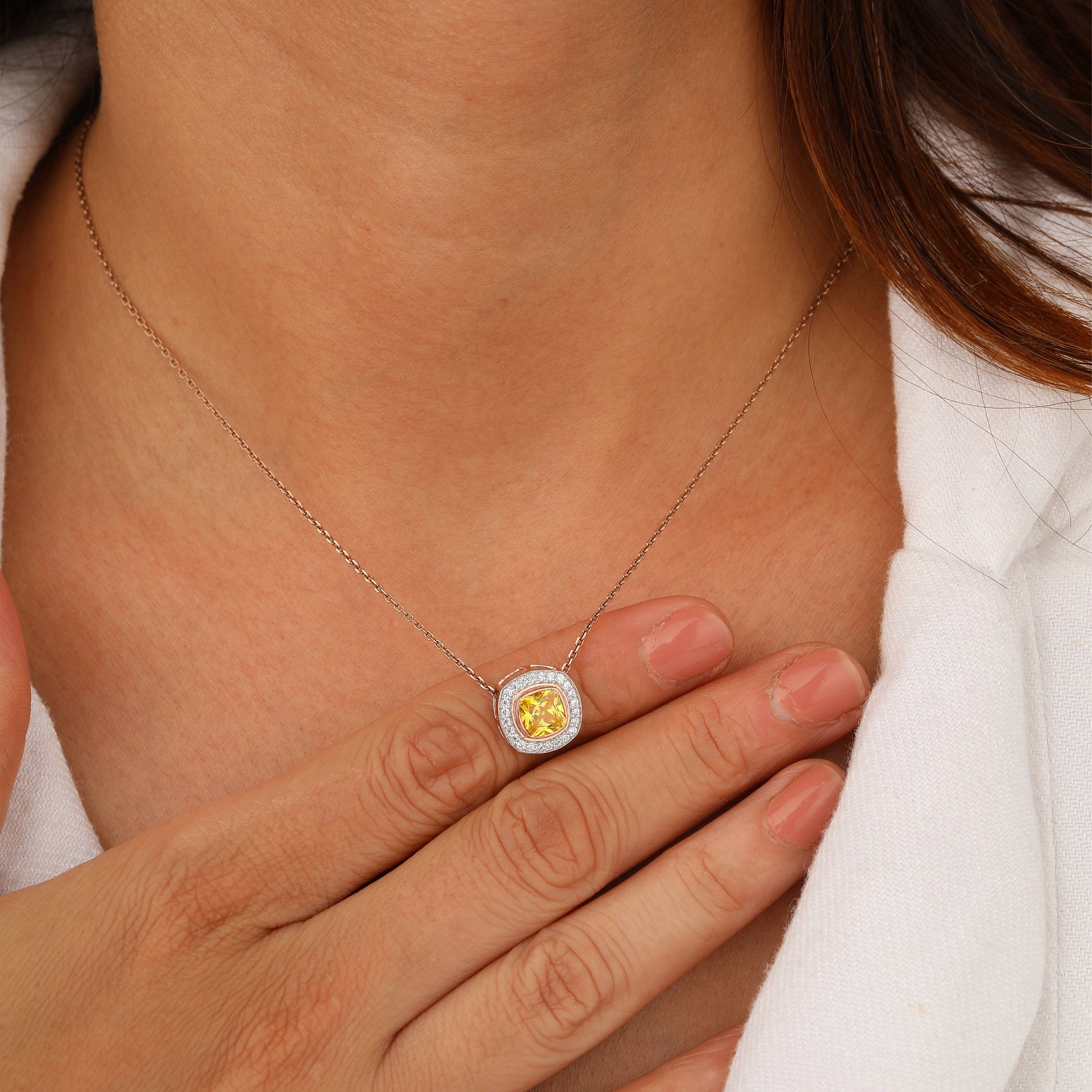 real silver pendant