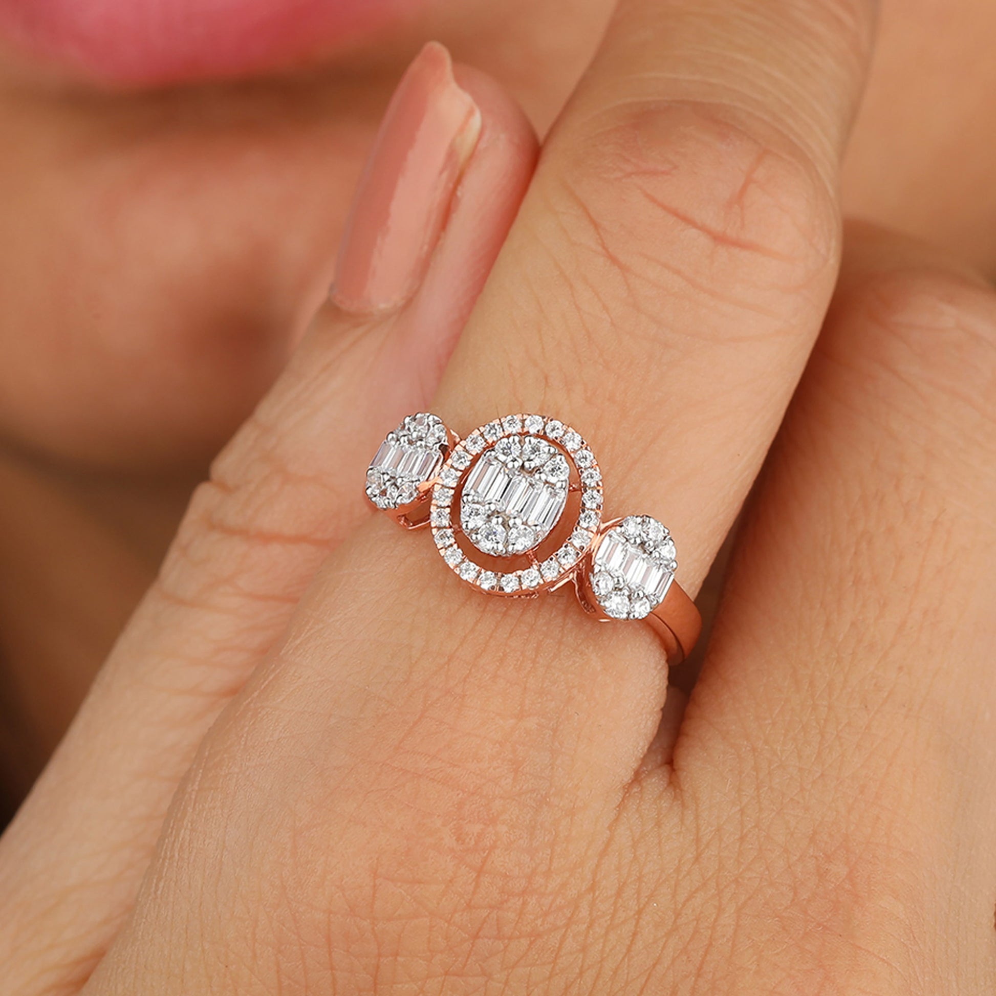 small diamond ring​