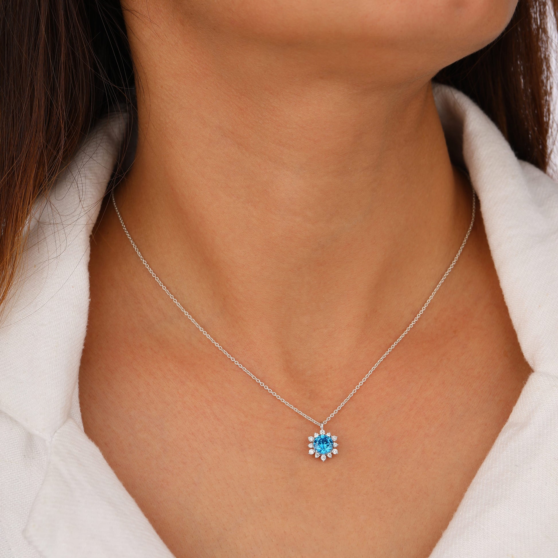 diamond jewellery necklace