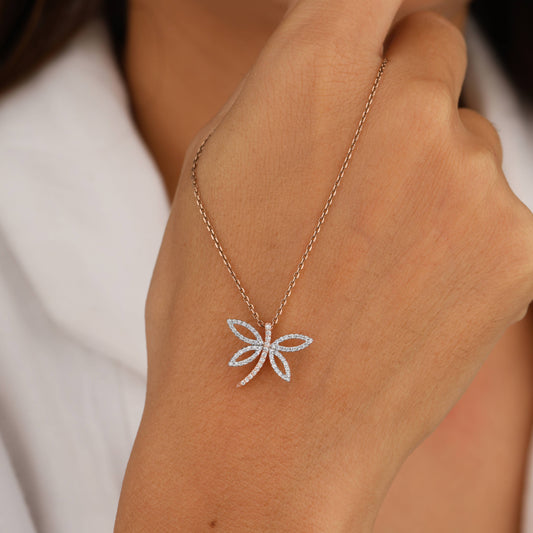 butterfly chain necklace