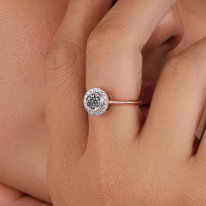 black diamond engagement rings​