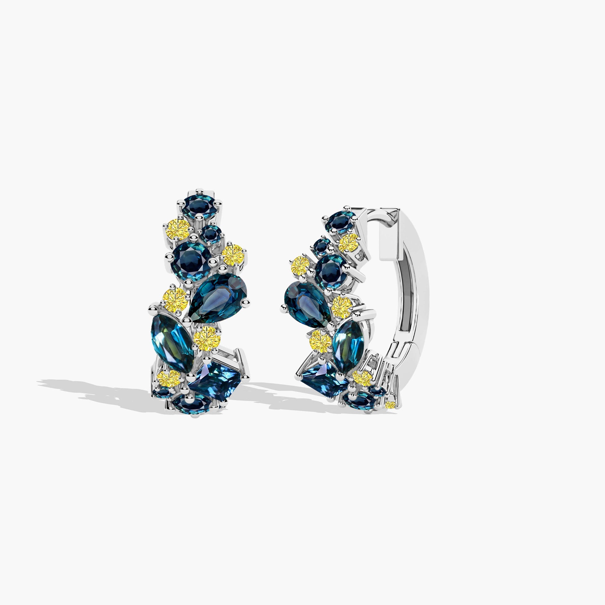 silver hoops