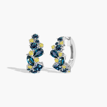 silver hoops