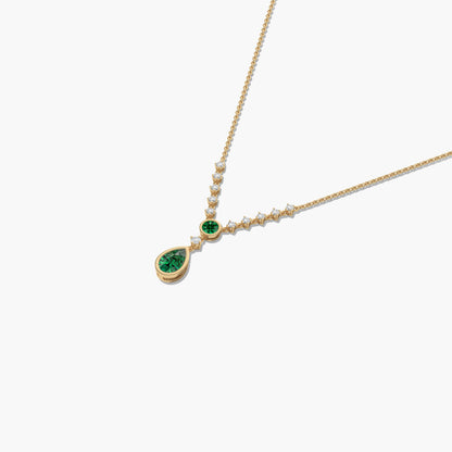 silver diamond necklace