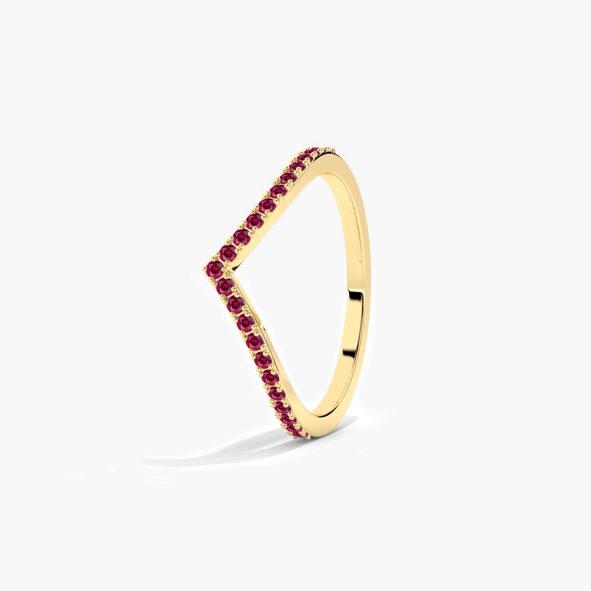 Pink diamond ring