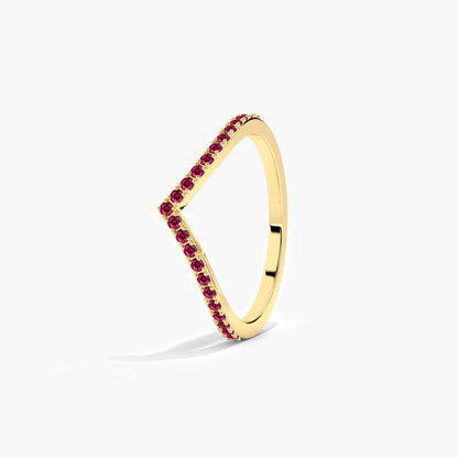 Pink diamond ring