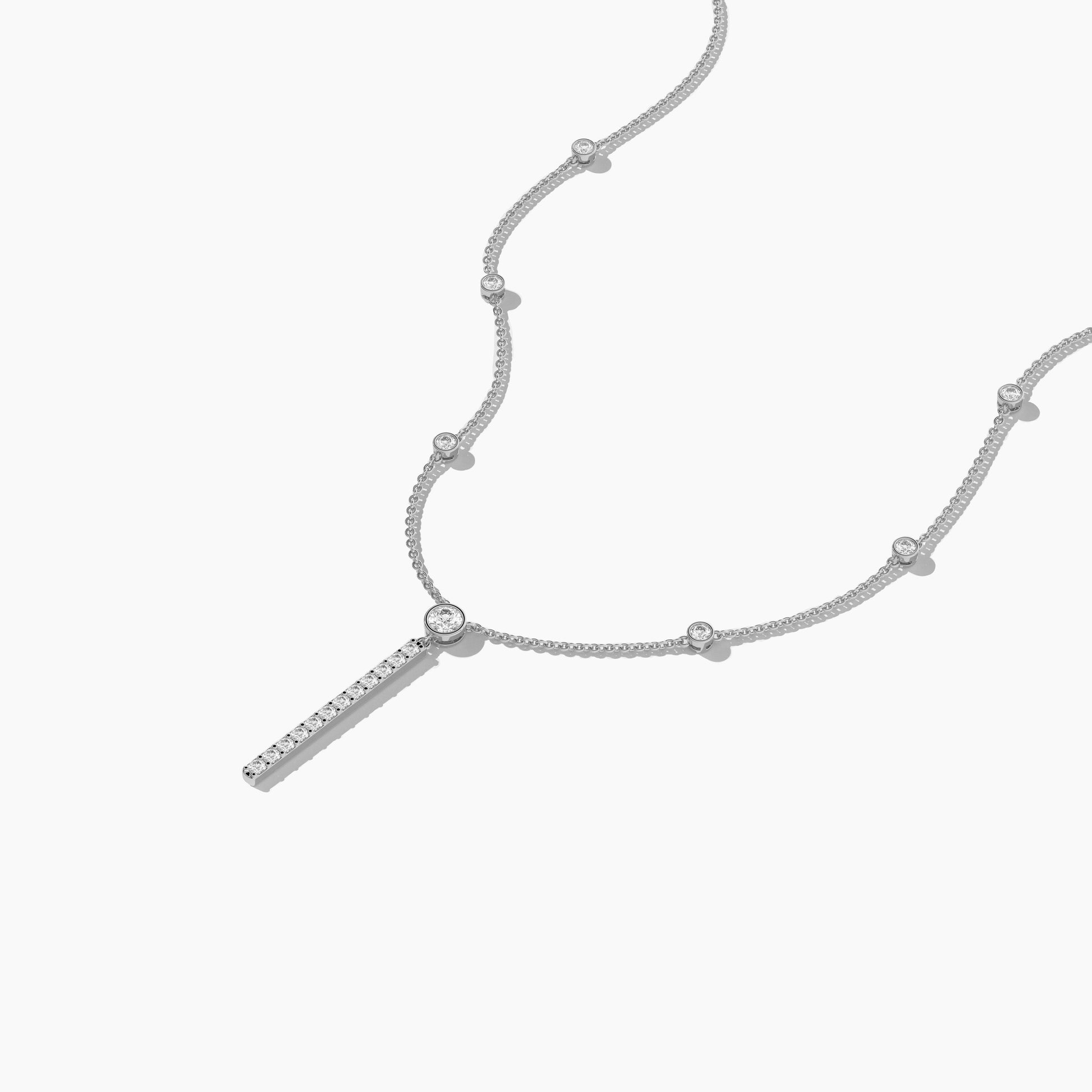 silver choker necklace​