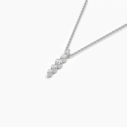 silver necklace for women​