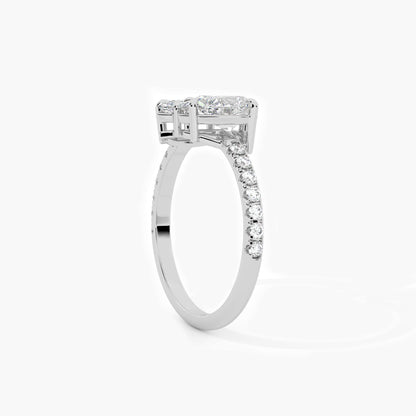 silver engagement rings